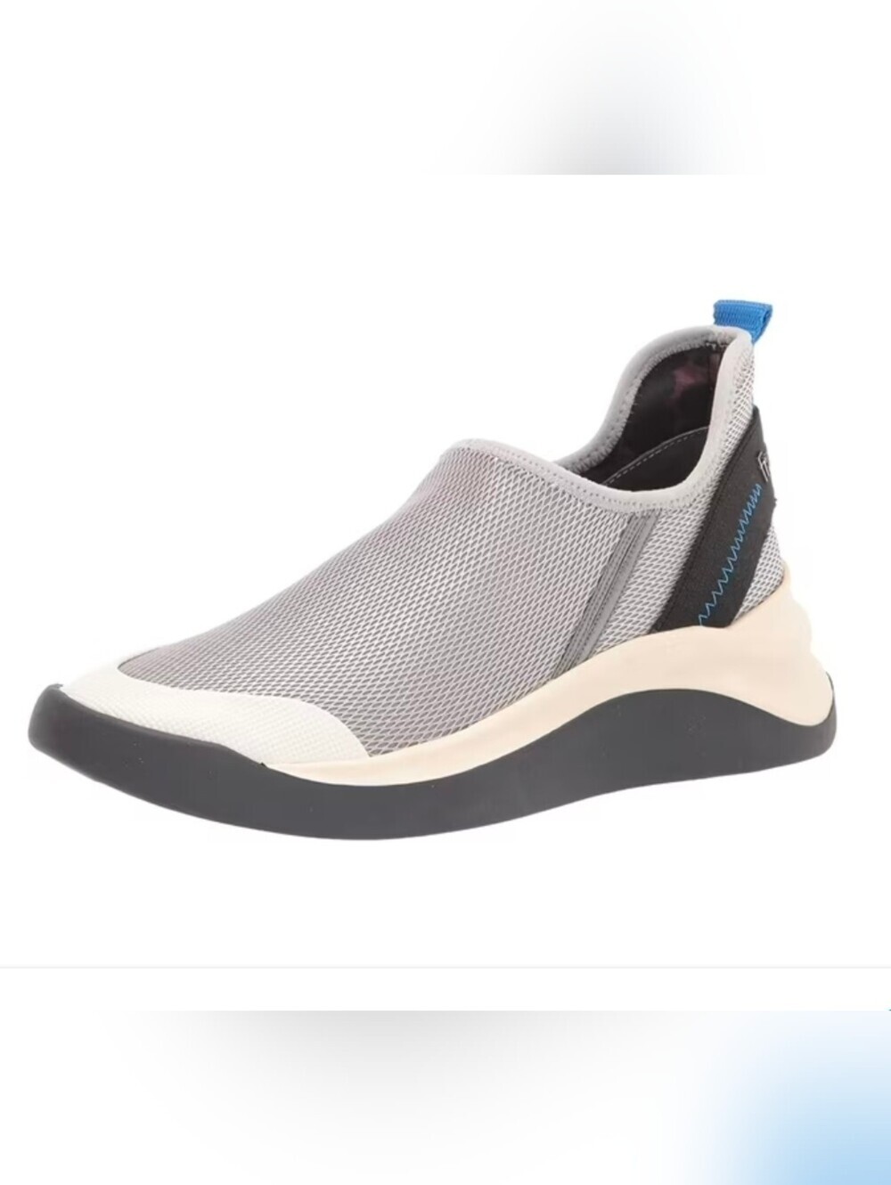 Franco Sarto Gray Slip-On Mesh Sneaker with Black Sole Size US8.5M/EUR38.5